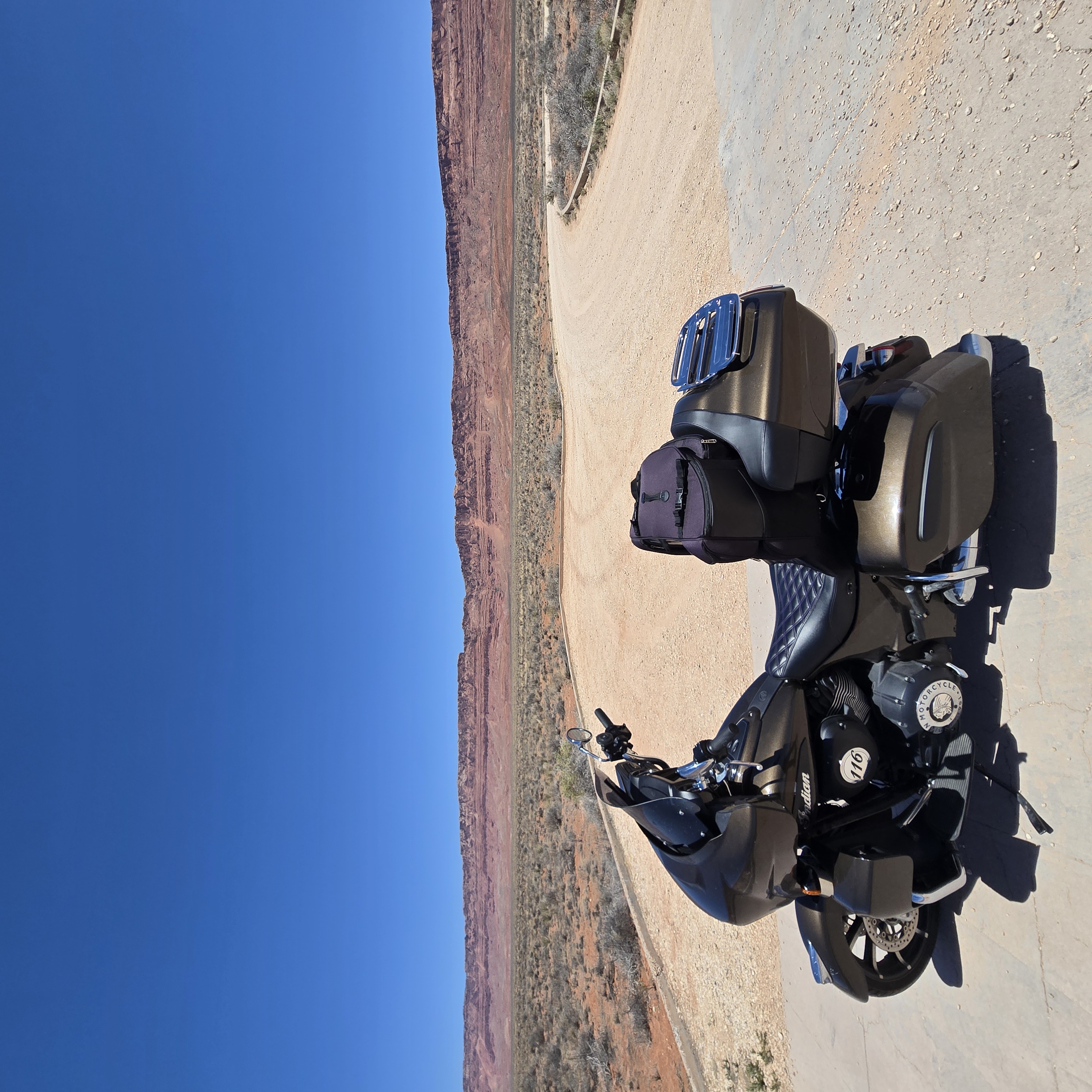 High desert road