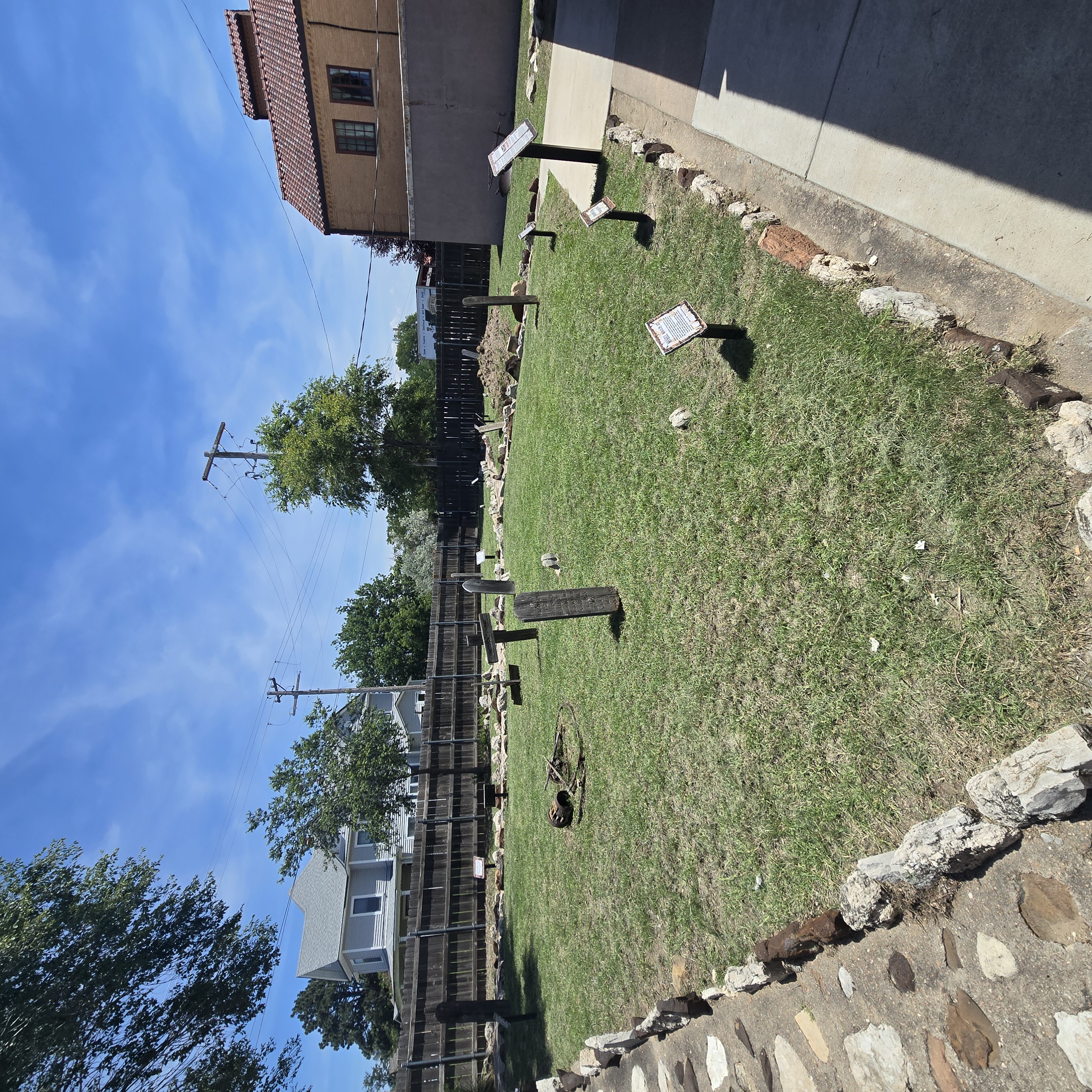 Boot Hill Museum graveyard