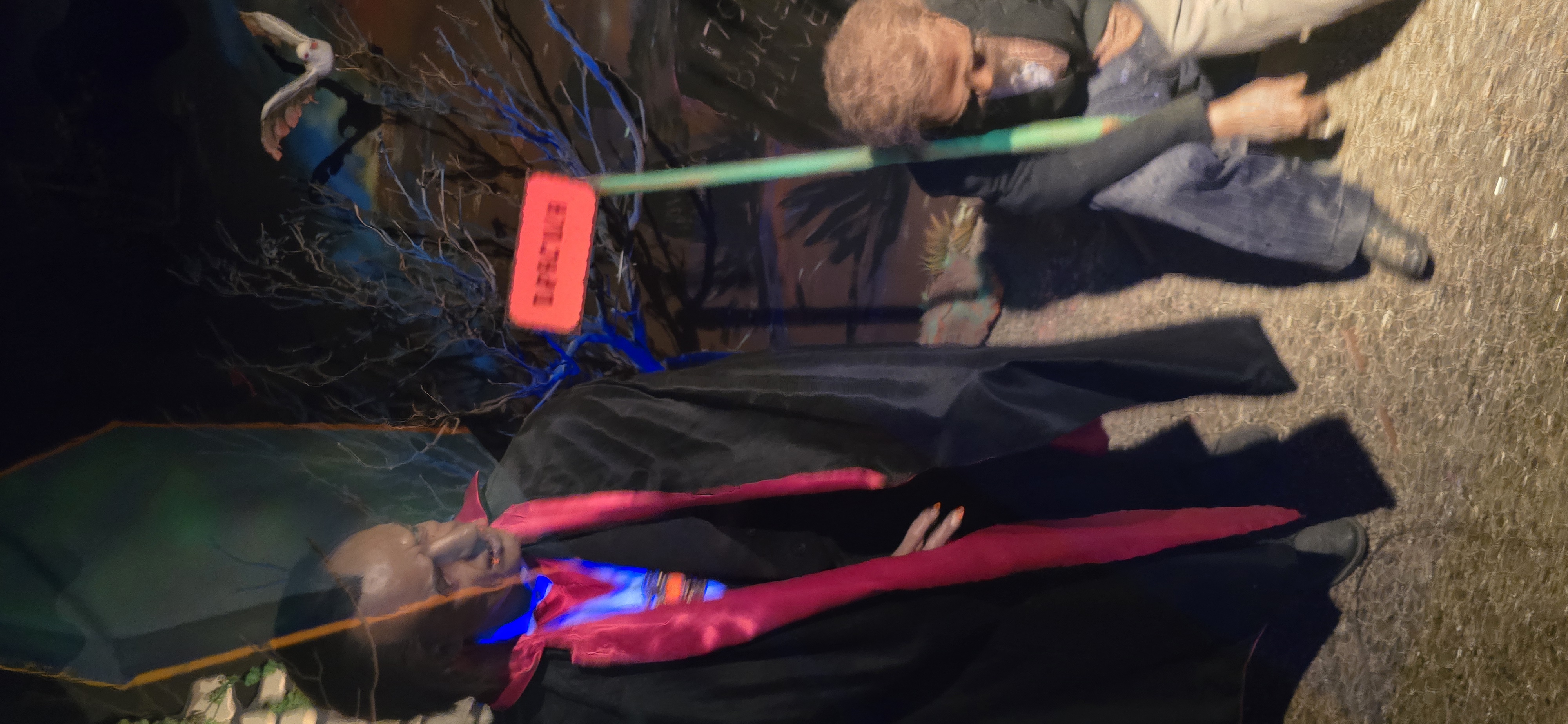 Dracula at the Gunfighter's Wax Museum